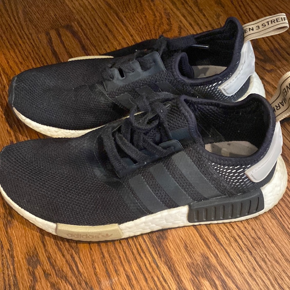 Women’s black Adidas NMD size 7